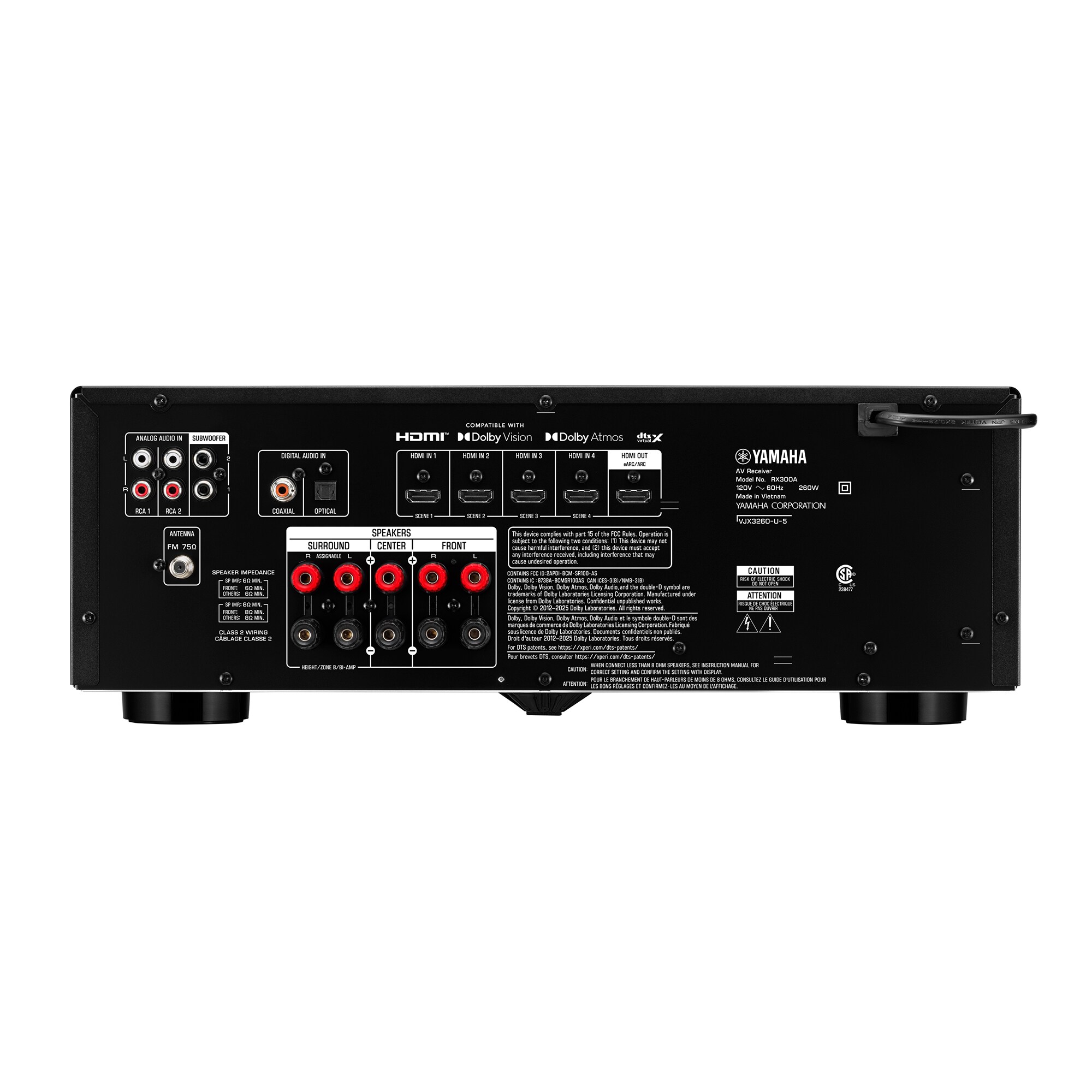 Receiver AV RX-300A - imagine 3