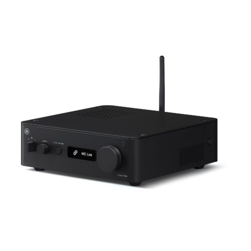 Amplificator streaming Yamaha WXA-70A – WXA-70A Black Right With Antenna