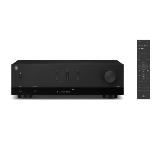 Receiver stereo Yamaha R200A – R200A Black With Remote Control