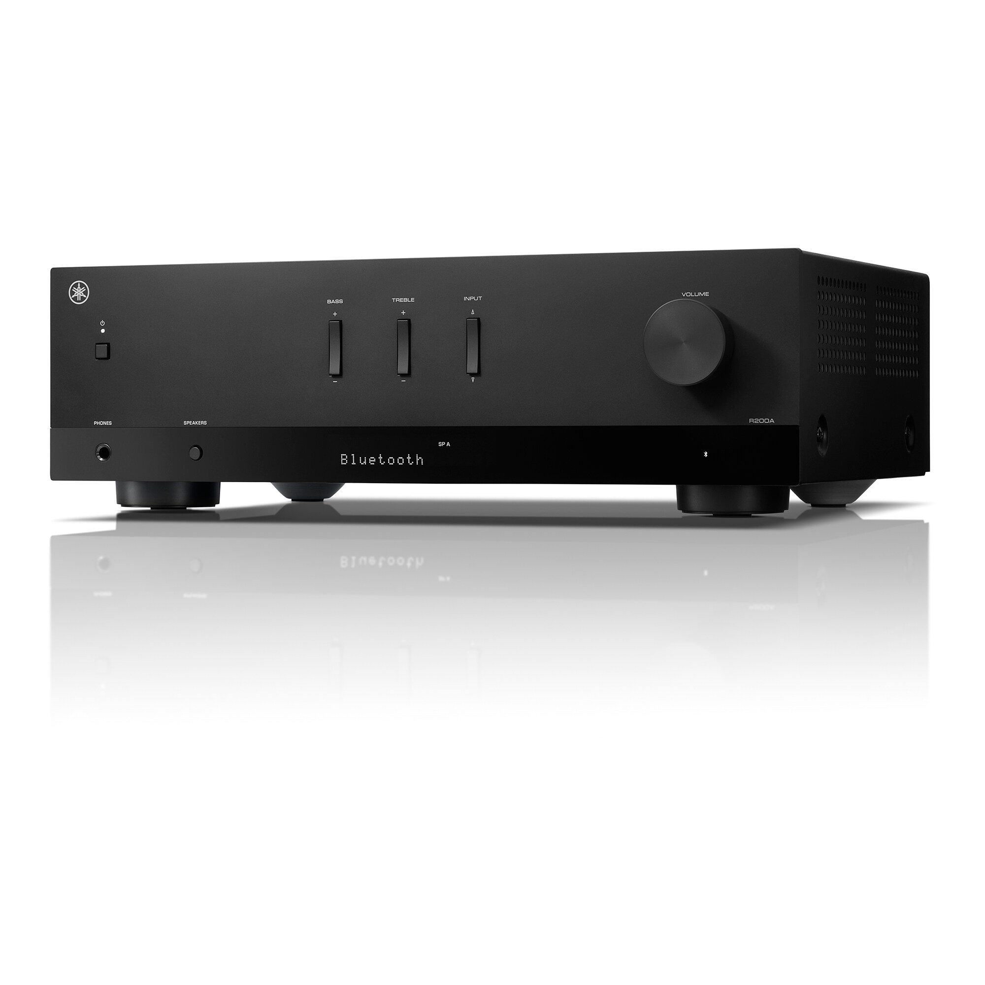 Receiver stereo Yamaha R200A – R200A Black Left