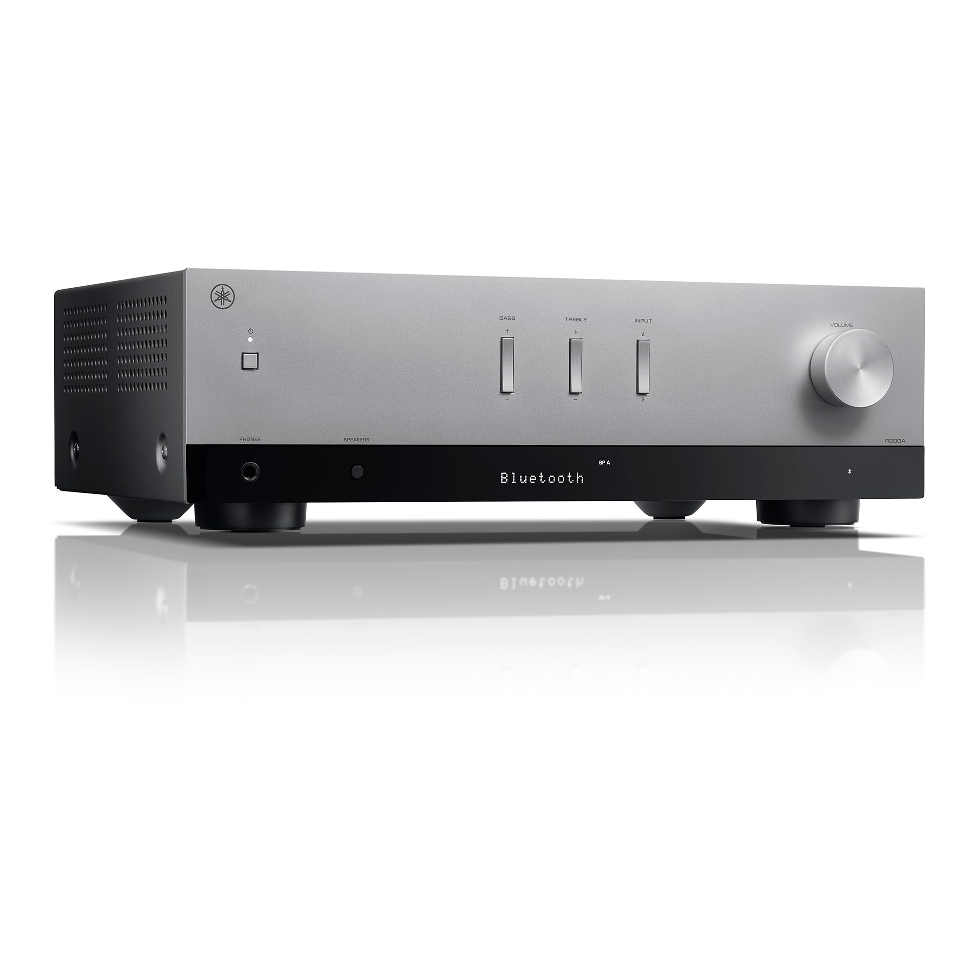 Receiver stereo Yamaha R200A – R200A Silver Right