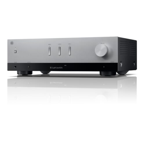 Receiver stereo Yamaha R200A – R200A Silver left
